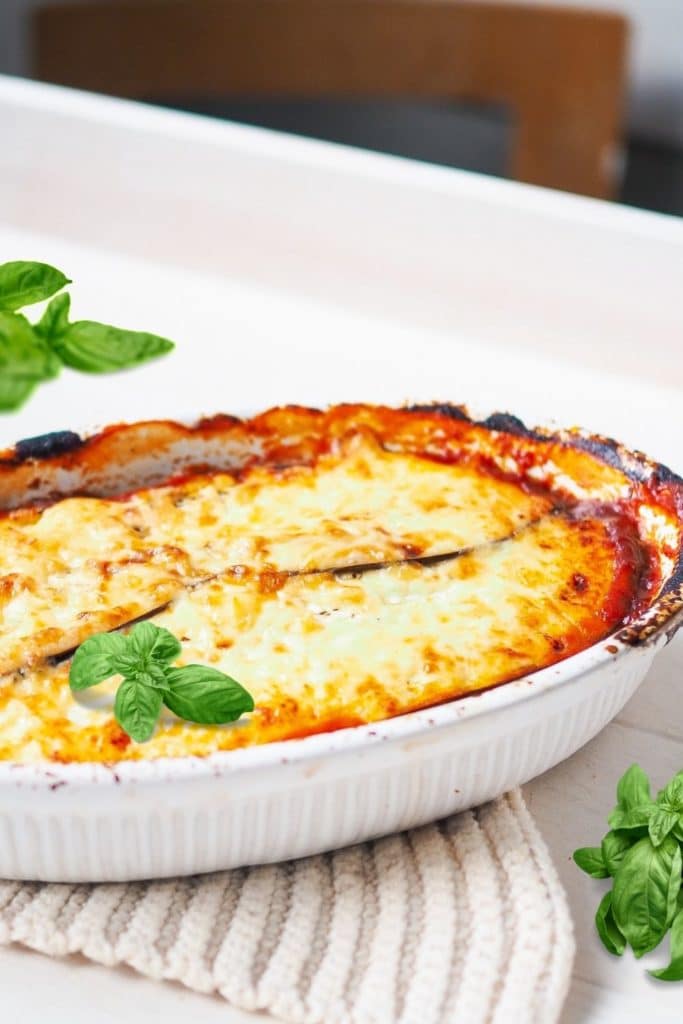 Low Carb Auberginen Lasagne 