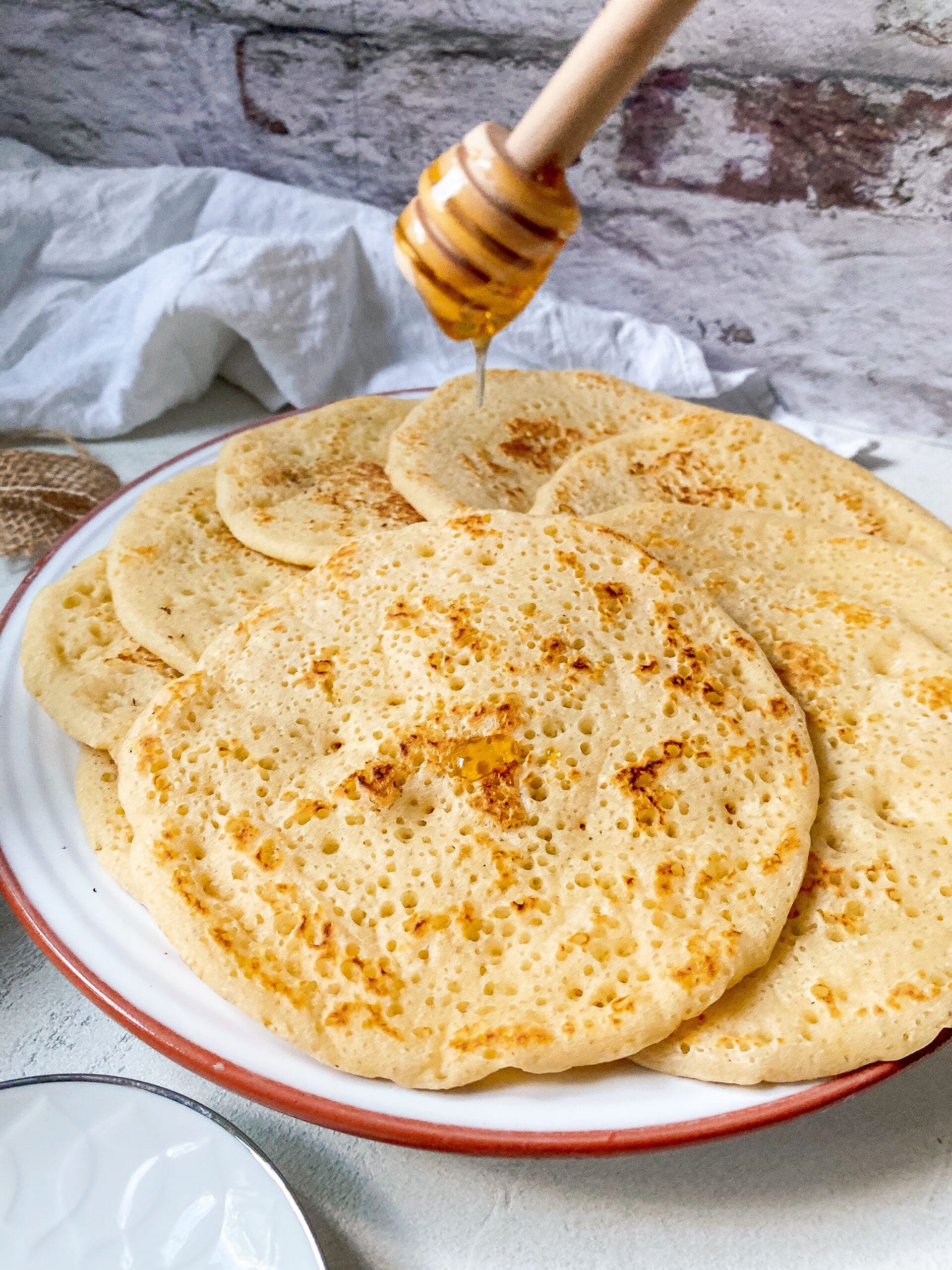 Baghrir Rezept - Marokkanische Pfannkuchen mit Löchern