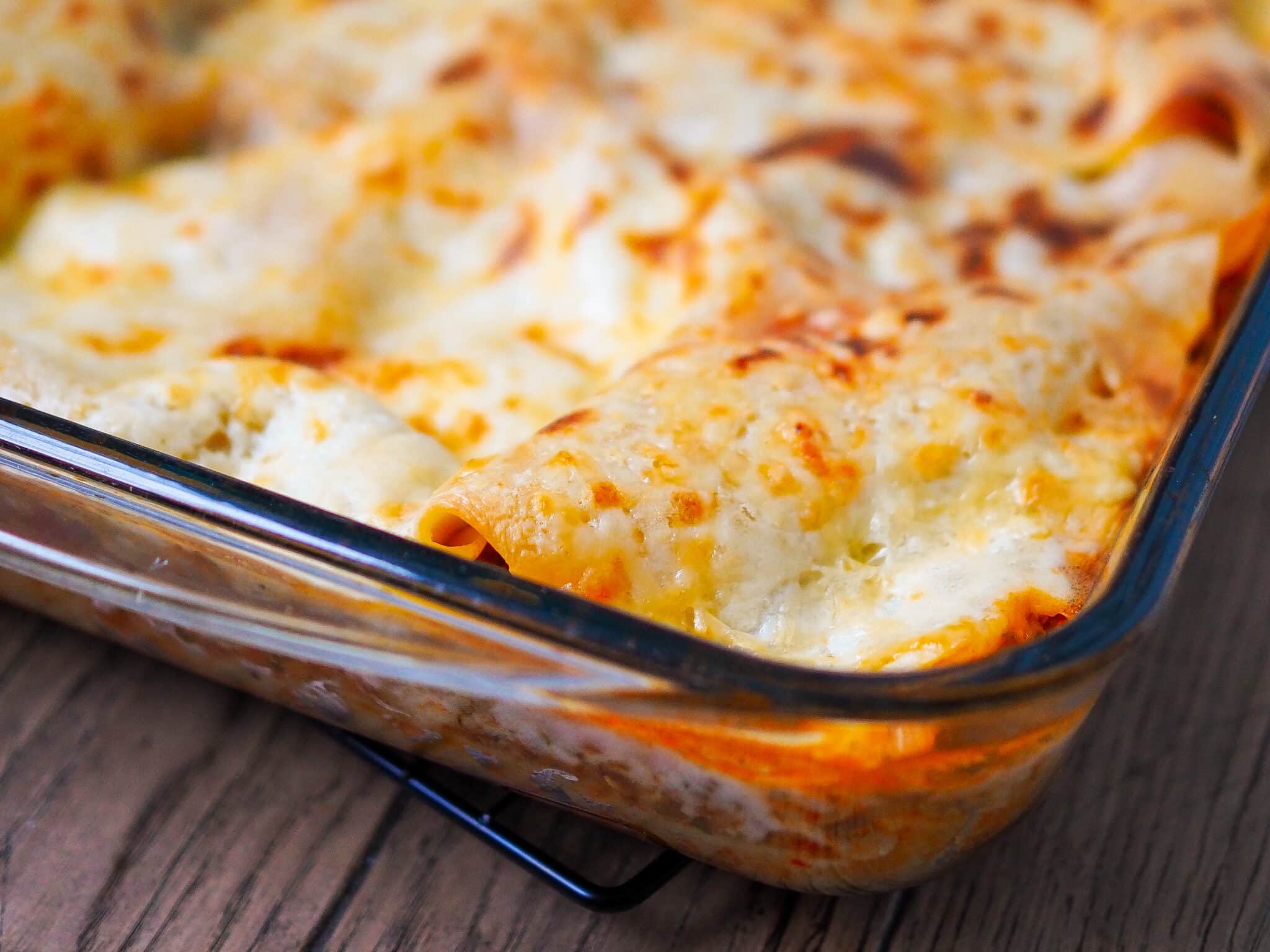 Lasagne Rezept schichten