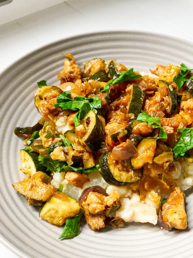 Risotto Rezept mit Hähnchen und Zucchini