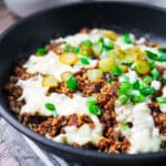 Bulgur Pfanne mit Hackfleisch