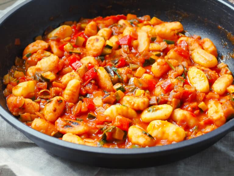 Schnelle Gnocchi Pfanne